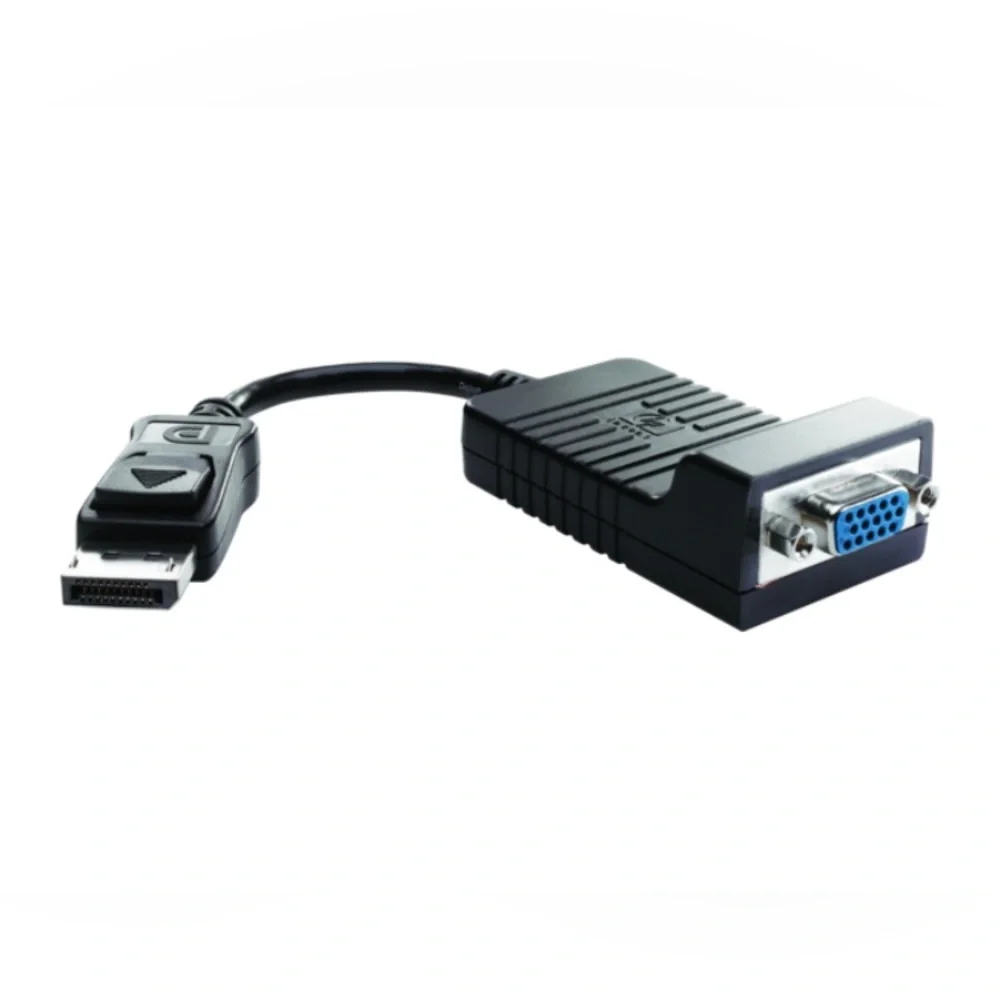NWT HP DisplayPort to VGA Adapter P/N 752661-004
